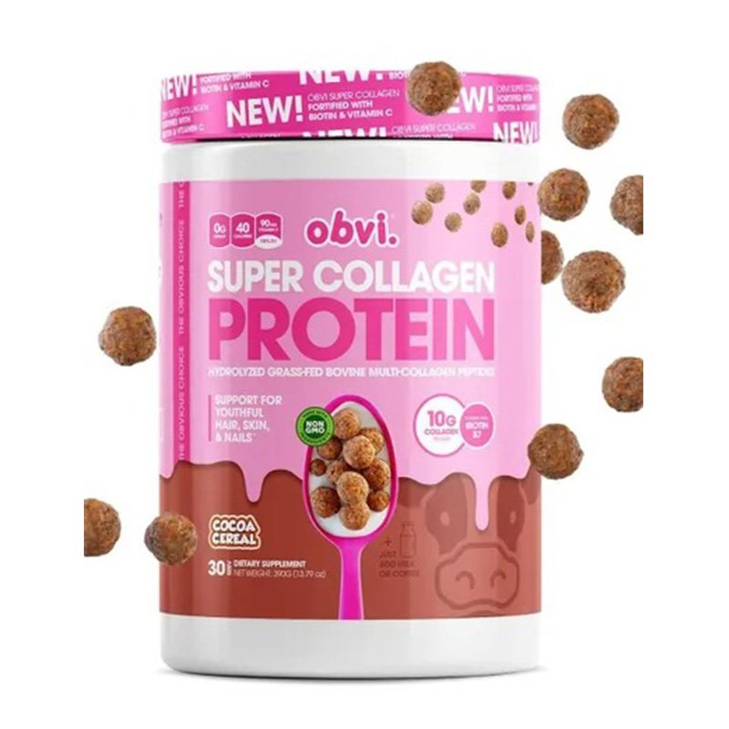 Obvi Super Collagen Cocoa Cereal 384g