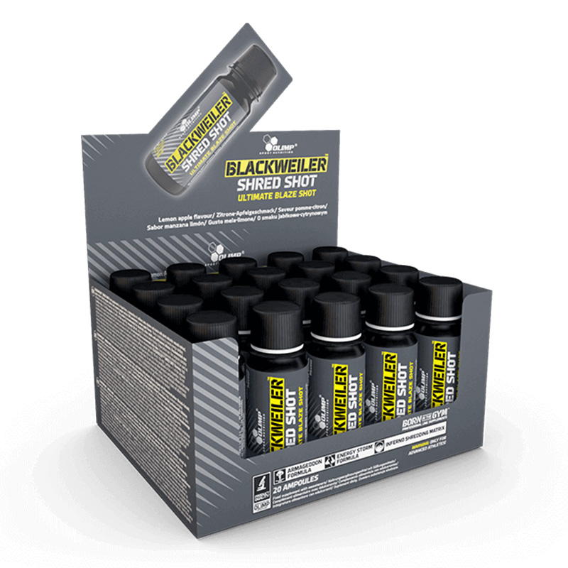 Olimp Blickweiler Shred Shot Ampulka 60ml Citus Punch 20 x 60ml Shots