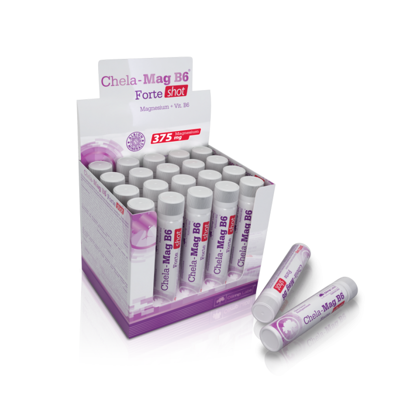 Olimp Chela Mag B6 Forte Shots - 25ml x 20 Shots Best Price in UAE