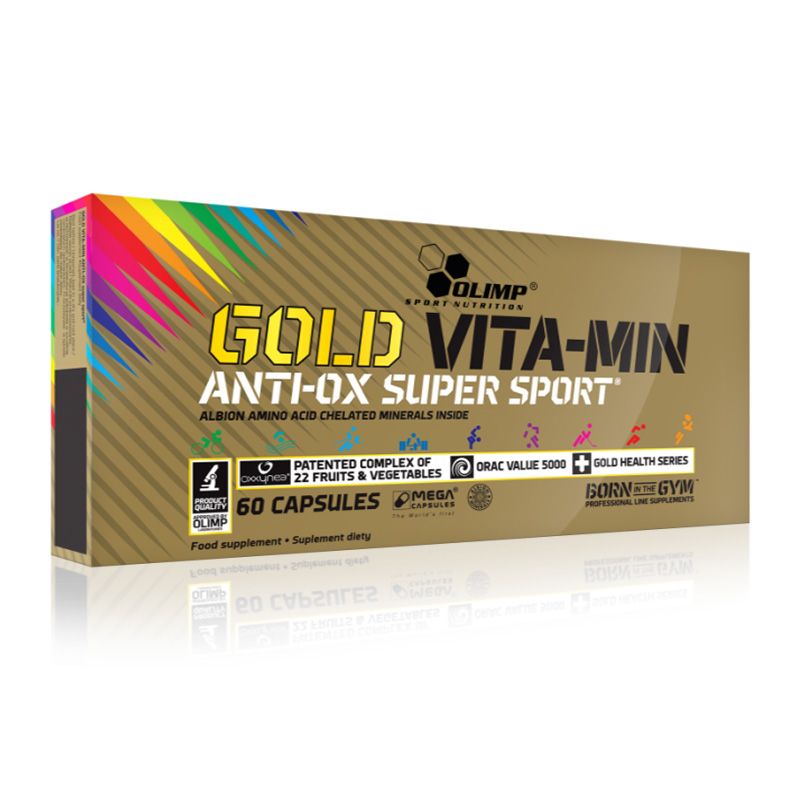 Olimp Gold Vita-Min Anti- Ox Super Sport 60 Caps Best Price in UAE