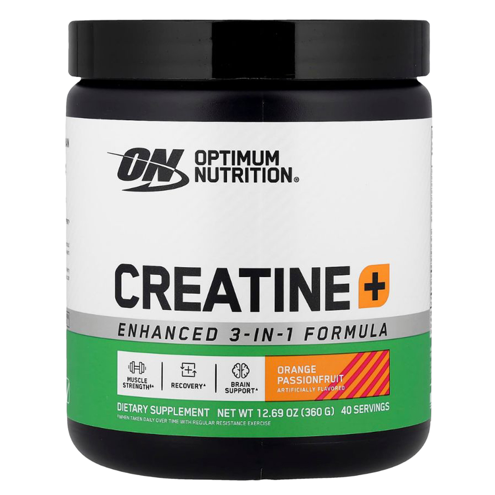 Optimum Nutrition Creatine Plus Powder 360 G - Orange Passion Fruit
