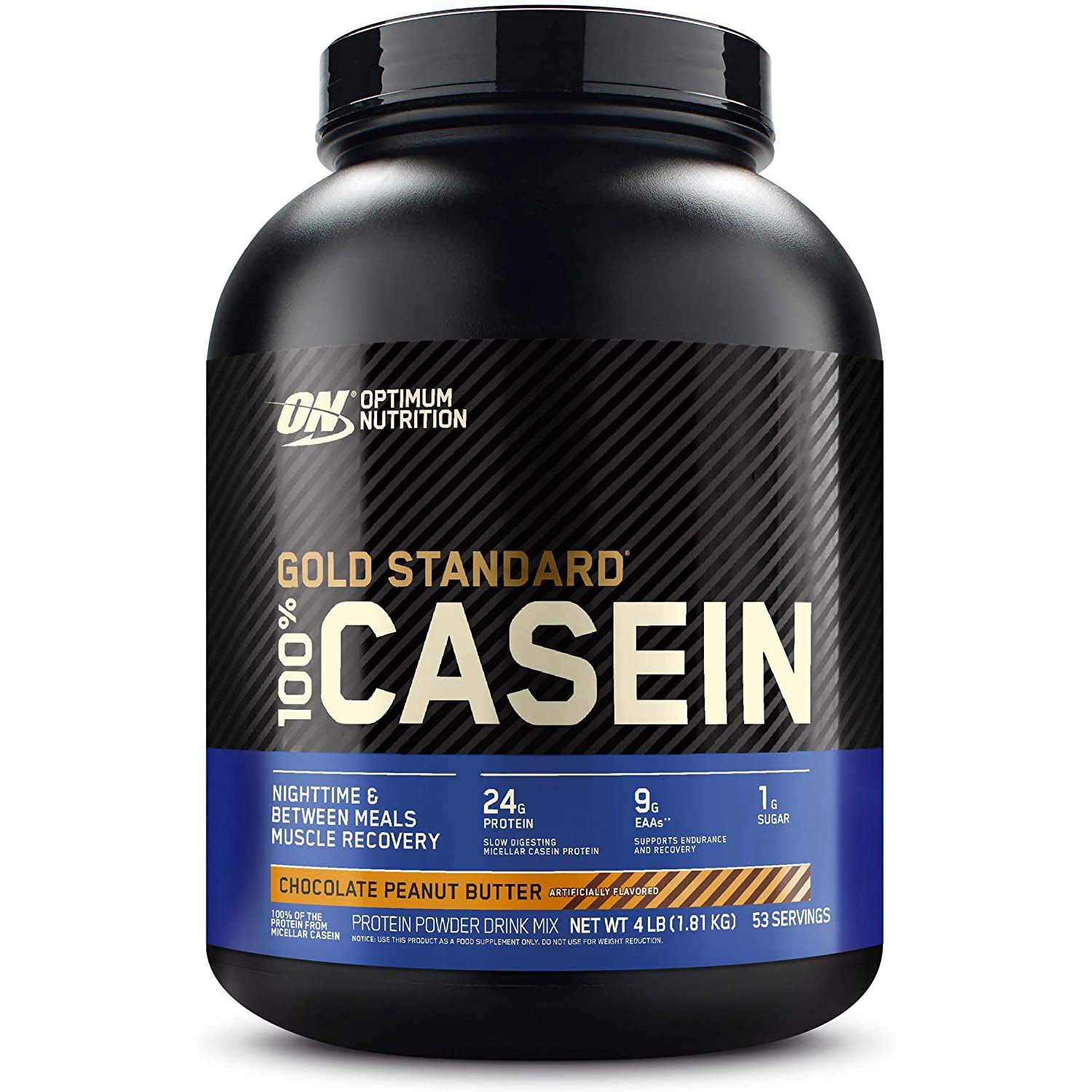 Optimum Nutrition Gold Standard 100% Casein 4 lbs - Chocolate Peanut Butter