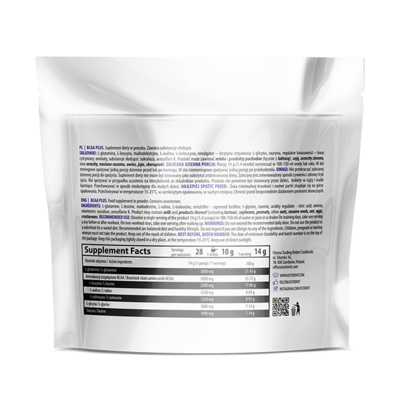 Ostrovit BCAA PLUS Blueberry 400 g Best Price in Dubai