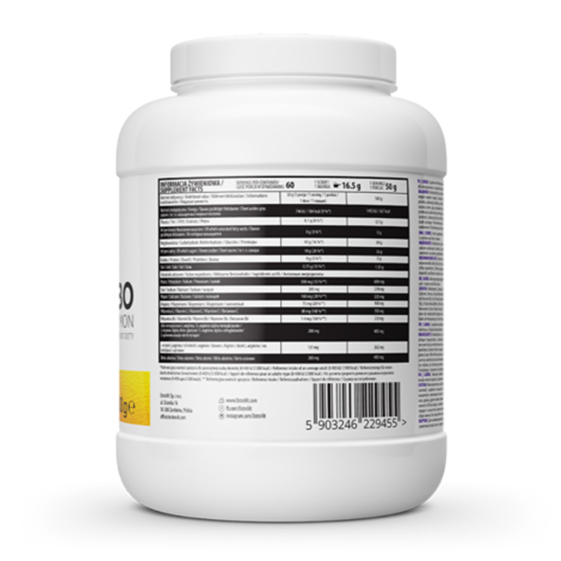 OstroVit Carbo 3000 g - Lemon Best Price in Dubai