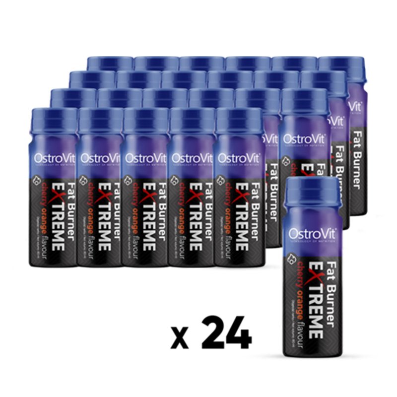 OstroVit Fat Burner Extreme Shot 24 x 80 ml