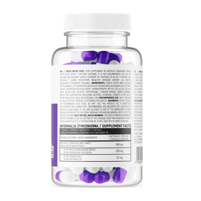 OstroVit Green Coffee VEGE 90 vcaps Best Price in Dubai