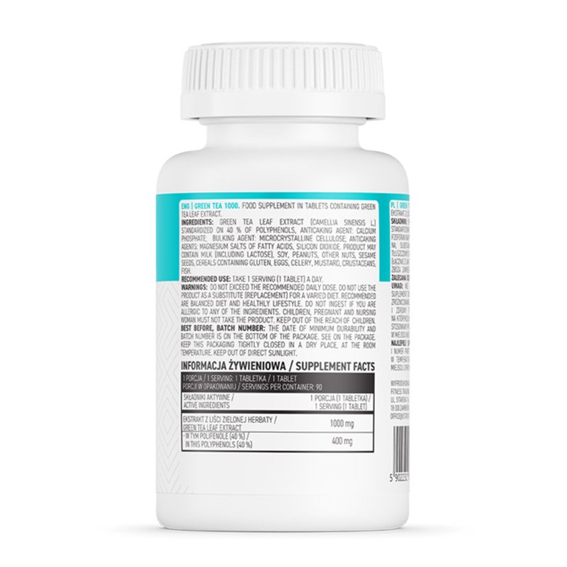 OstroVit Green Tea 1000 90 tabs Best Price in Dubai