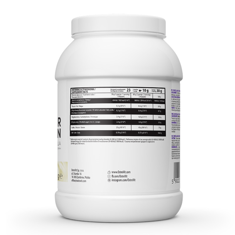 OstroVit Micellar Casein Vanilla 700 g Best Price in Dubai