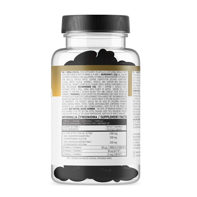 Ostrovit Omega 3 D3+K2 90 caps Best Price in Dubai