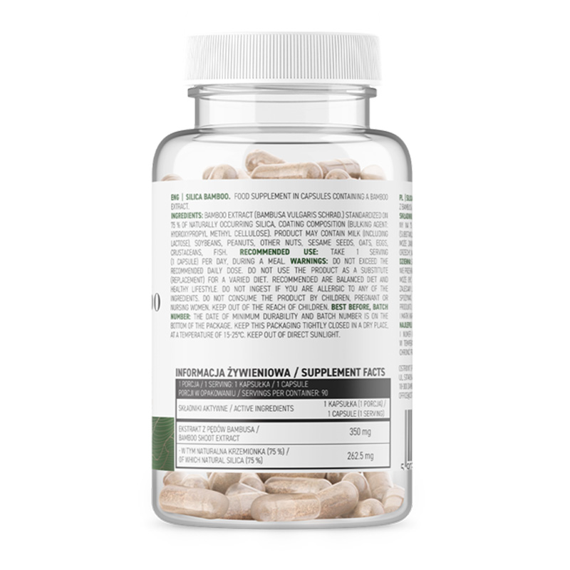 OstroVit Silica Bamboo VEGE 90 vcaps Best Price in Dubai