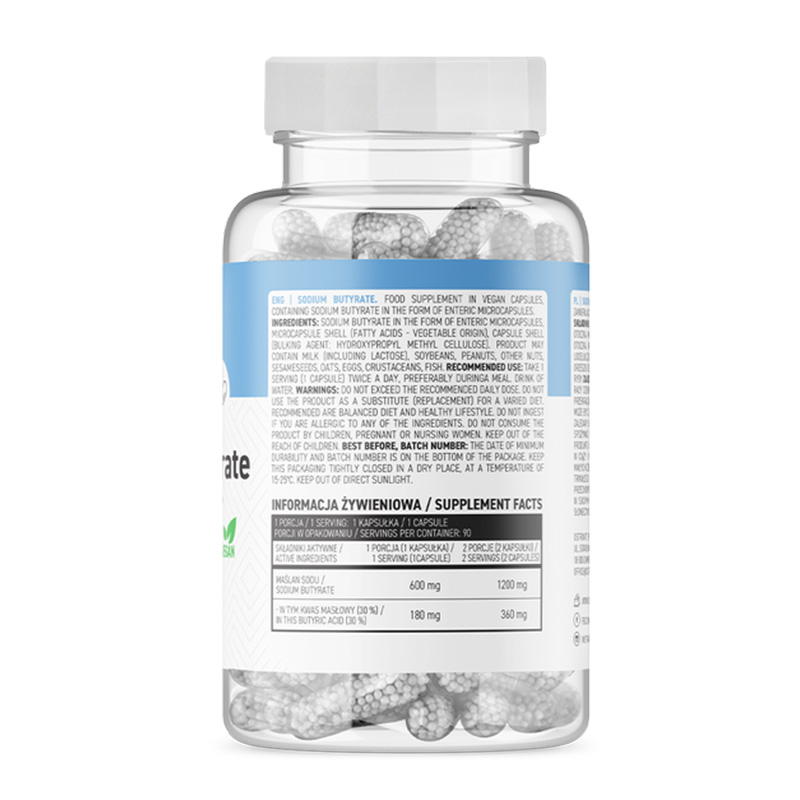 OstroVit Sodium Butyrate 90 caps Best Price in Dubai