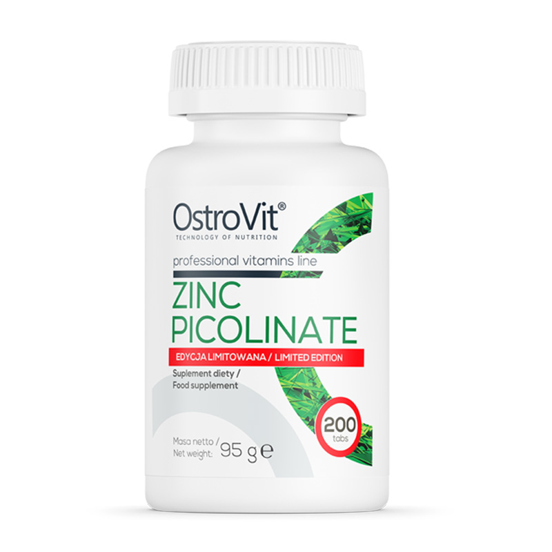 OstroVit Zinc Picolinate 200 tabs LIMITED EDITION