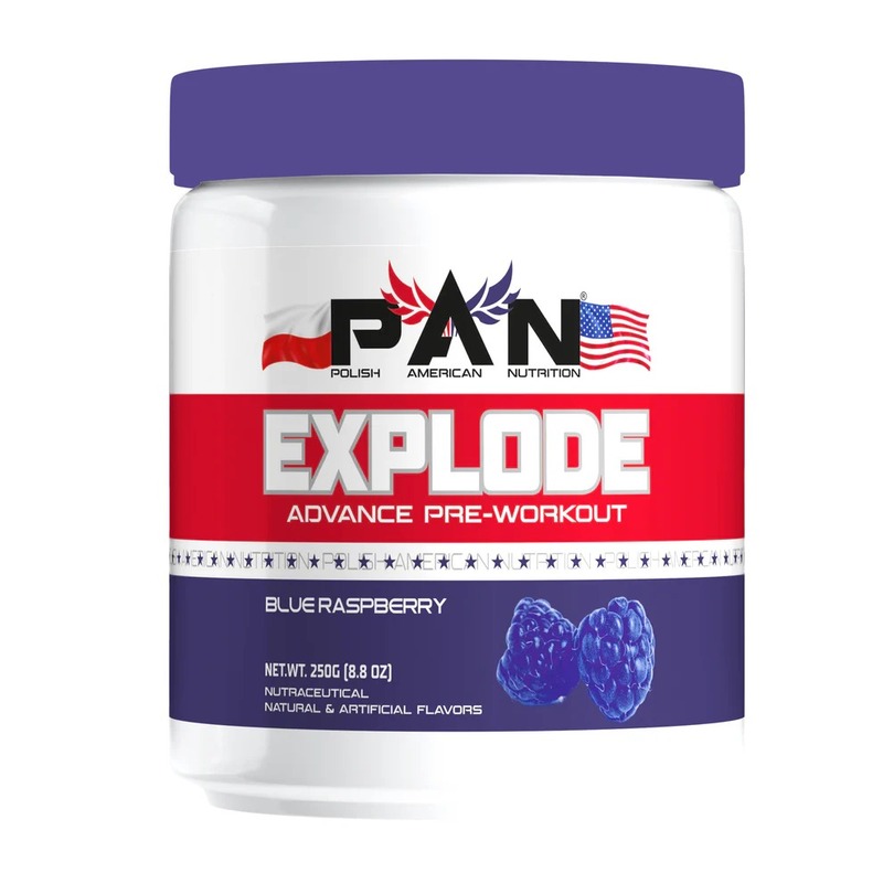 Pan Explode Advanced Pre-Workout - Blue Raspberry