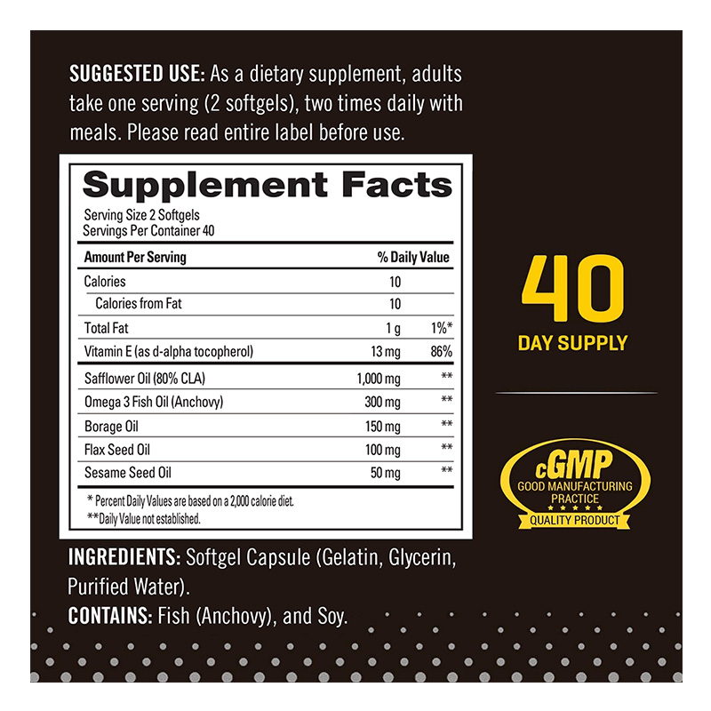 Performix SST AbCuts CLA Softgels 80 S Best Price in AbuDhabi