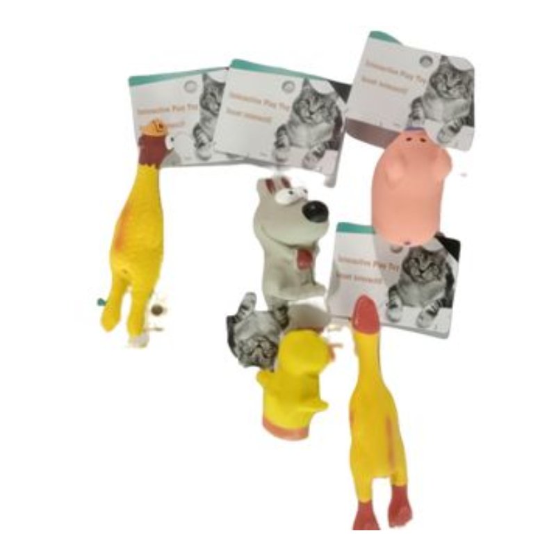 Pet Like Squeaky Rubber Dog Toys