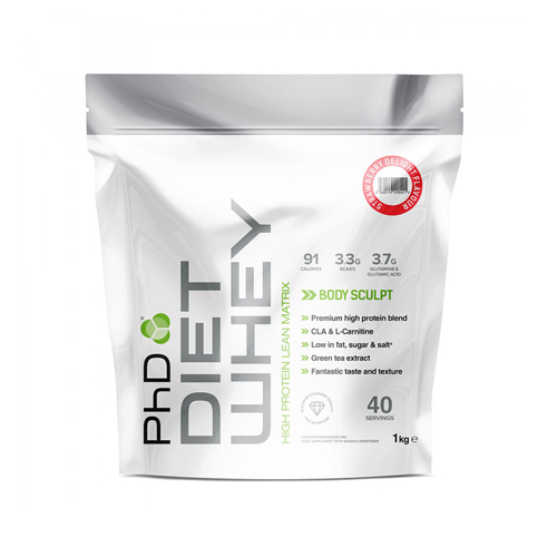 PHD Diet Whey Powder 1Kg Strawbery Delight Price in UAE