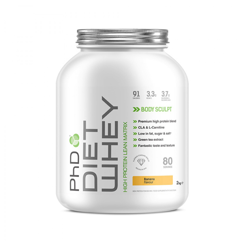 PHD Diet Whey Powder 2Kg Banana Price in UAE