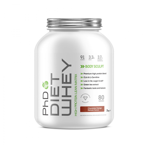 PHD Diet Whey Powder 2Kg Chocolate Orange Price in UAE