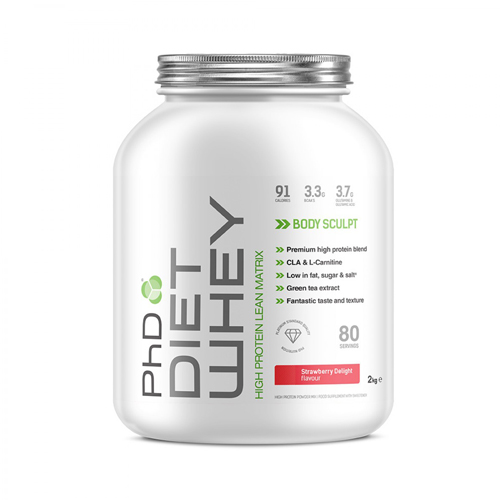 PHD Diet Whey Powder 2Kg Strawbery Delight Price in UAE