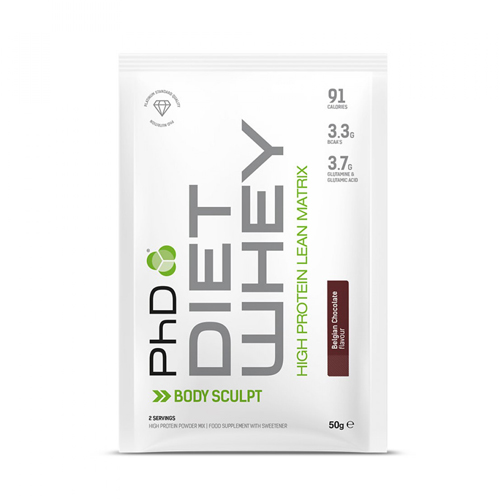 PHD Diet Whey Sachet Belgian Chcolate SRP 50G Price in UAE