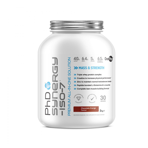 PHD Synergy ISO-7 2Kg Powder Double Chocolate Orange Price in UAE