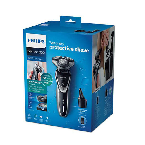 Philips 3 Head Electric Wet and Dry Shaver Series 5000 for Men Price in UAE
