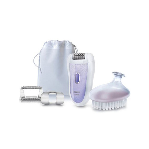 Philips Satin Soft Satinelle Epilator for Women Purple Price in Dubai