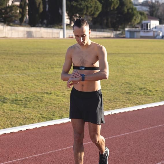 Polar Verity Sense Optical Heart Rate Sensor Belt M-XXL - Dark Red Best Price in UAE