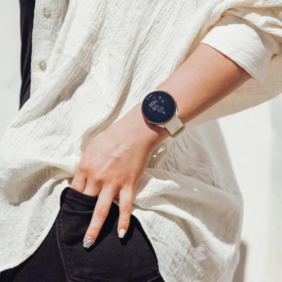 Polar Pacer GPS Sports Watch S-L 125-220 mm - Cloud White Best Price in Al Ain