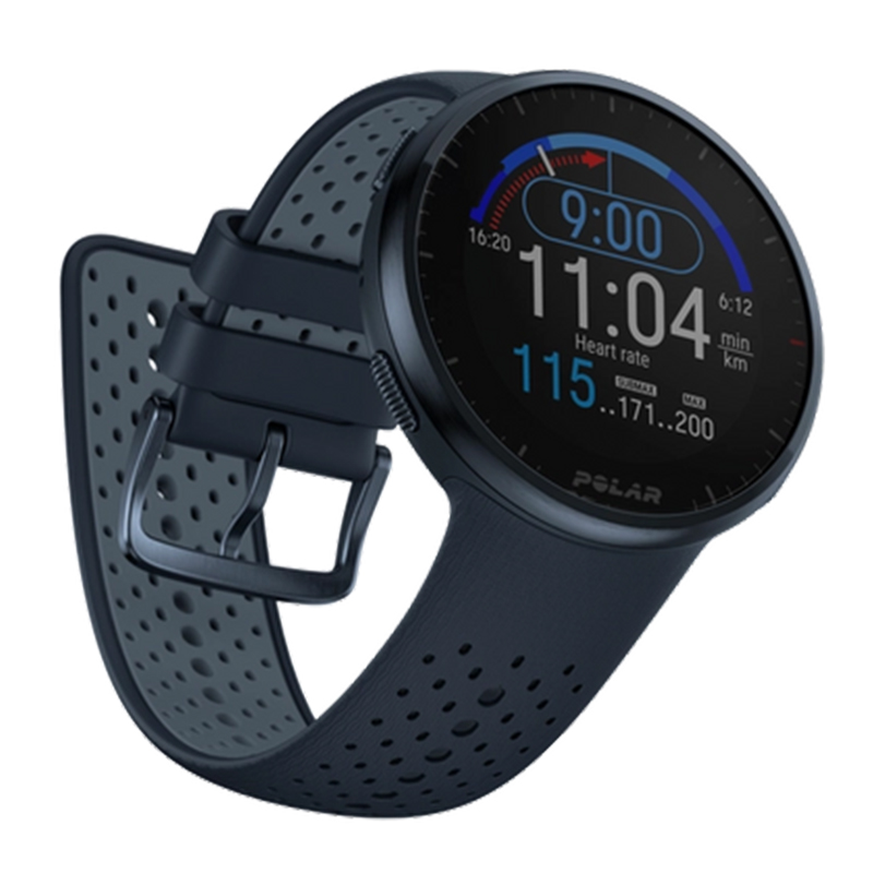 Polar Pacer Pro Advanced GPS Running Watch 120-210 mm - Midnight Blue Best Price in Ras al Khaimah