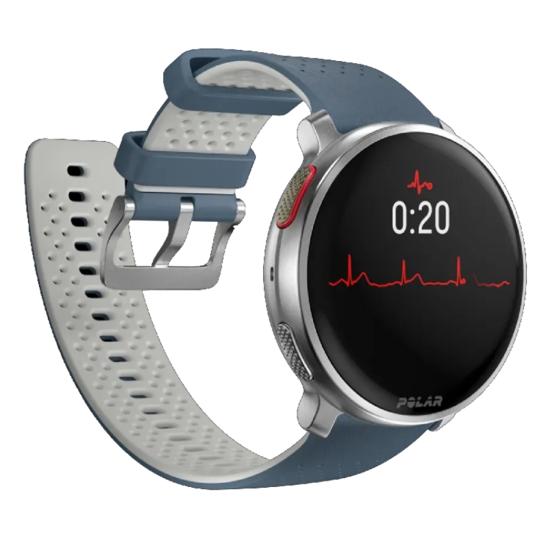 Polar Vantage V3 Premium Multisport Watch - Sky Blue Best Price in UAE