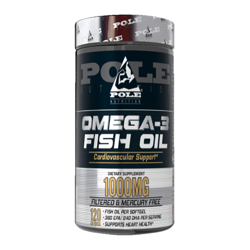 Pole Nutrition Omega-3 Fish Oil 1000mg 120 Softgels