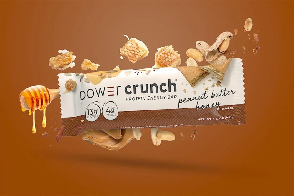 Power Crunch Protein Bar 12 G 12 Pcs in Box - Peanut Butter Honey Best Price in Al Ain