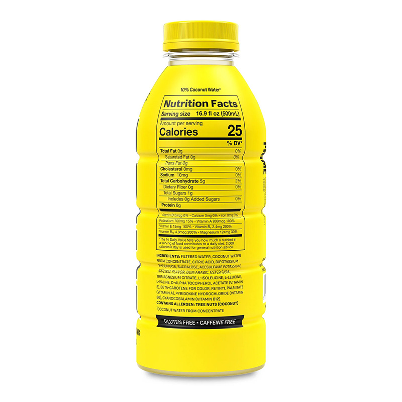 Prime Hydration Drink 500 ml 12pc Box - Lemonade Best Price in Abu Dhabi