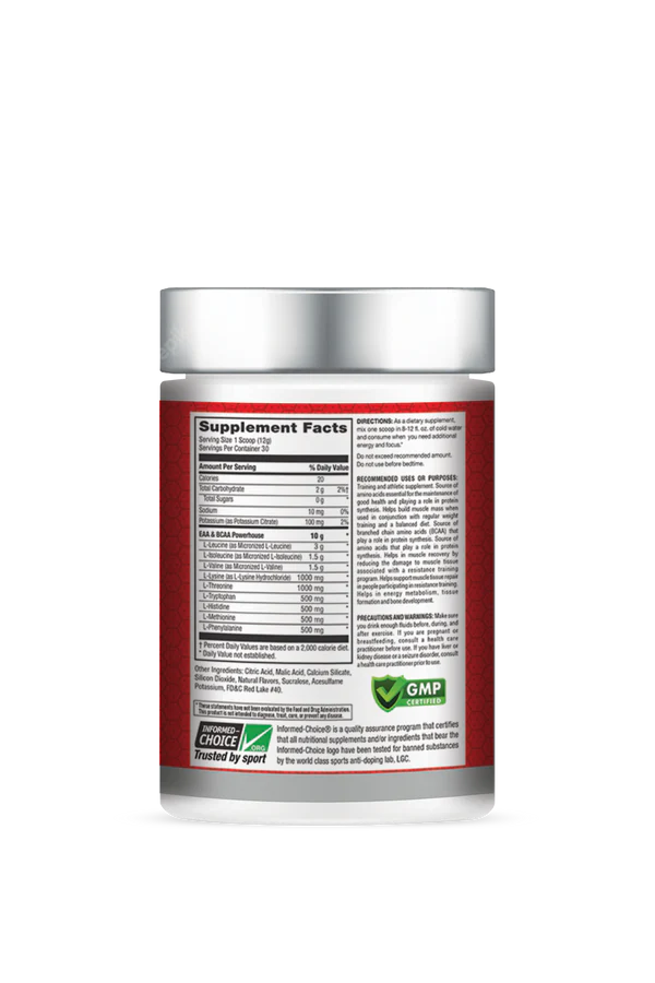 Pro Esthatic Nutrition EAA Intra Training 30 Serving - Blue Raspberry Best Price in Dubai