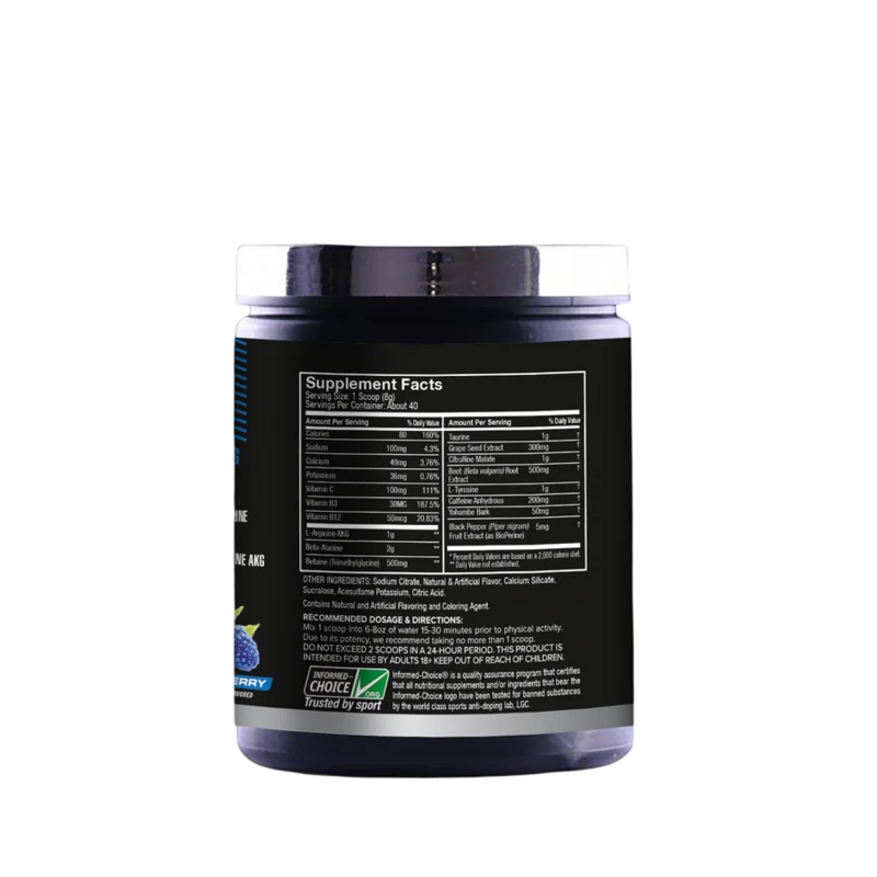 Pro Esthatic Nutrition NOX Pre Workout 40 Serving - Blue Raspberry Best Price in  Sharjah