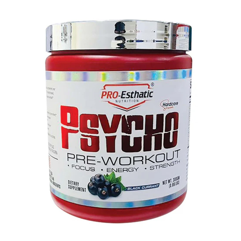 Pro Esthatic Nutrition Psycho Ripped 30 Serving - Blue Raspberry