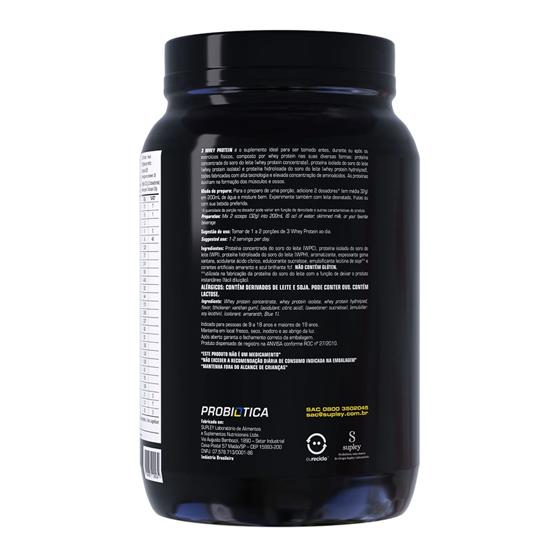 Probiotica 3 Whey Protein 900 G - Strawberry Best Price in Al Ain