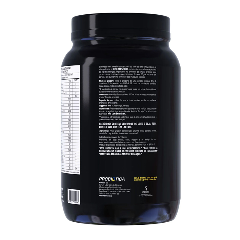 Probiotica Hiper 100% Whey 900 G - Chocolate Best Price in Al Ain