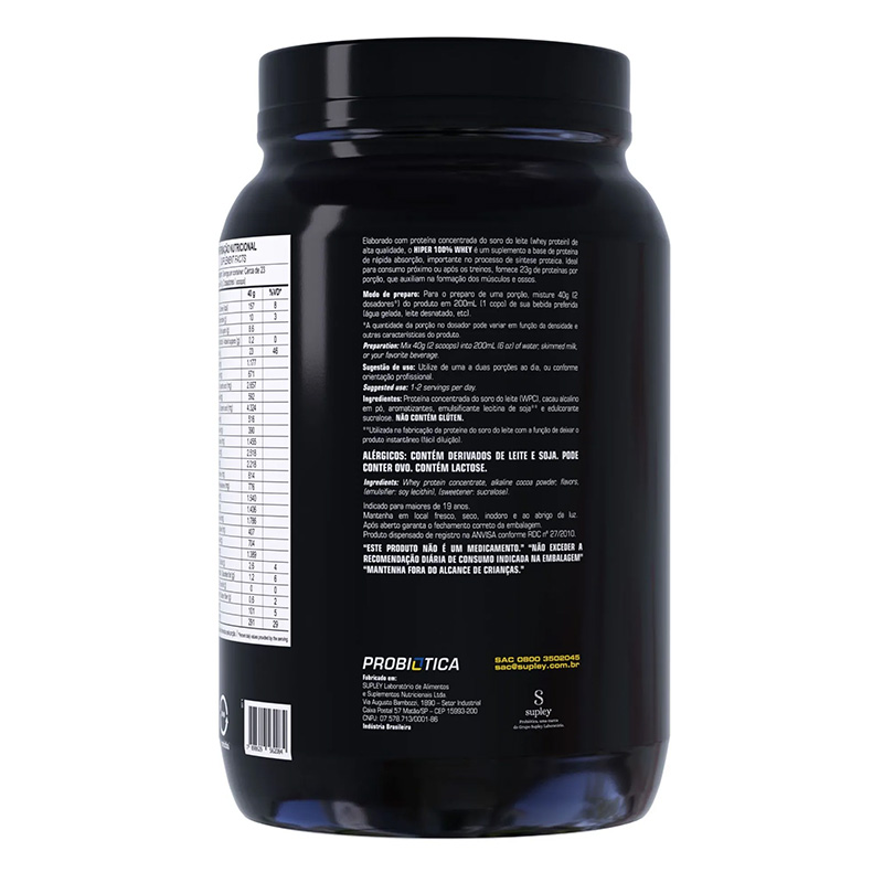 Probiotica Hiper 100% Whey 900 G - Vanilla Best Price in Abu Dhabi