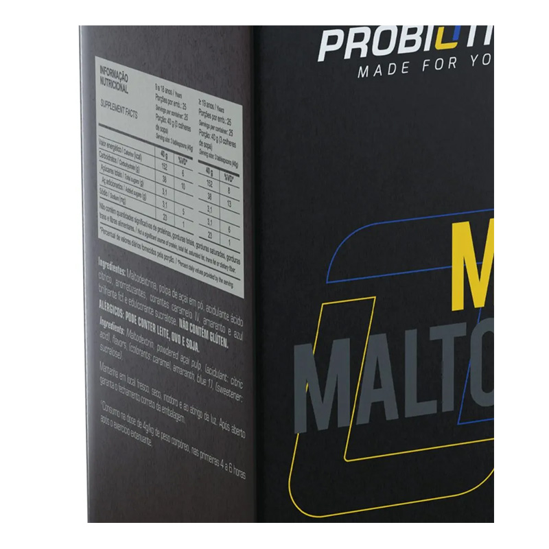 Probiotica Mega Malto Dextrin Box 1 Kg - Guarana with Acai Best Price in Al Ain
