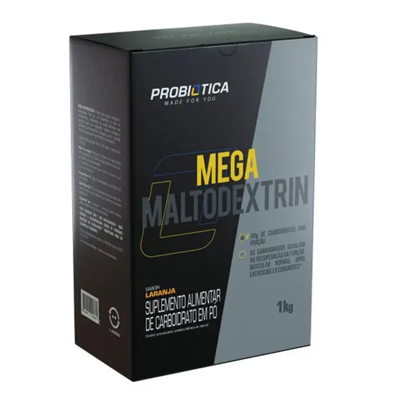 Probiotica Mega Malto Dextrin Box 1 Kg - Orange
