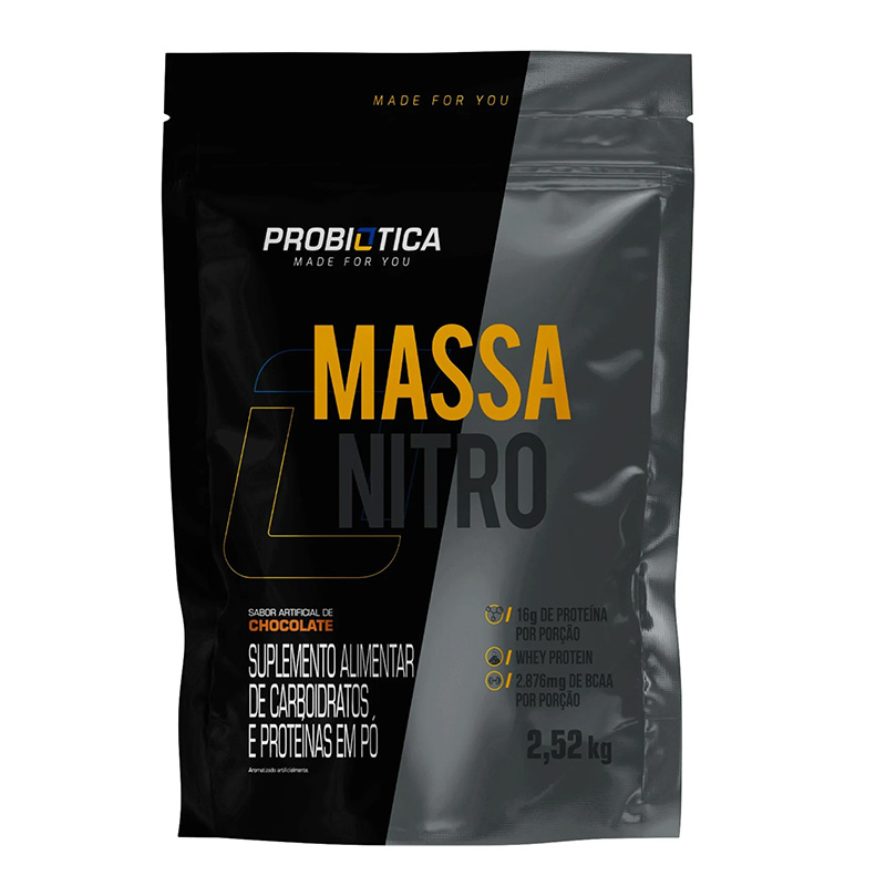Probiotica Nitro Mass Refill 2.52Kg - Chocolate