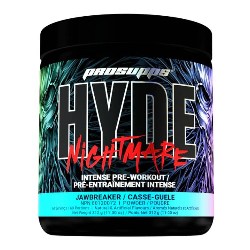 ProSupps HYDE Nightmare Intese Energy Pre Workout 30 Servings 399 G - Jaw Breaker