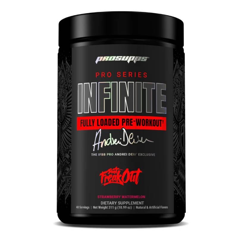 ProSupps Pro Series Infinite Fully Loaded Pre-Workout 40 Servings 311 G - Strawberry Watermelon