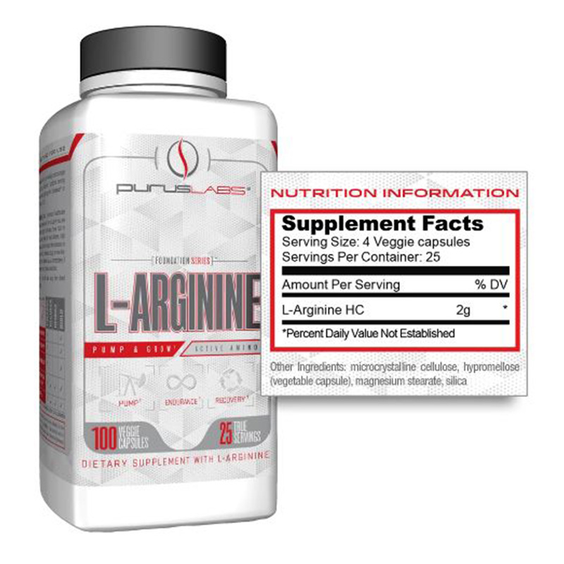 Purus Labs L-Arginine 100 Caps Best Price in UAE
