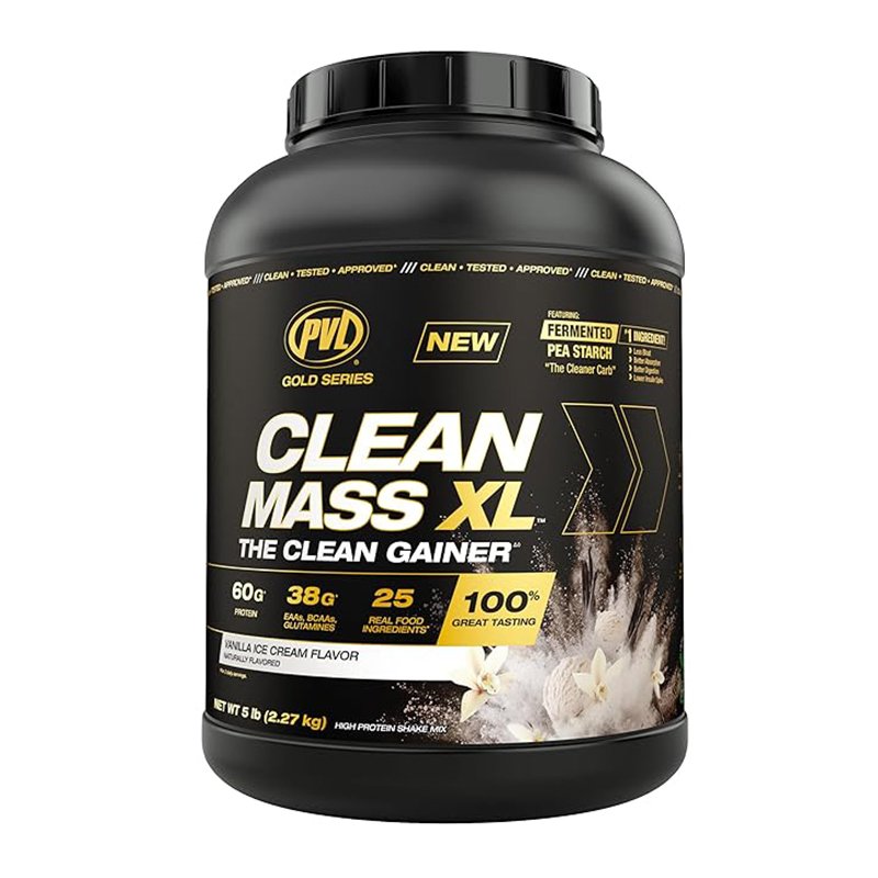 PVL Gold Series Clean Mass XL 2.27 Kg - Vanilla Ice Cream