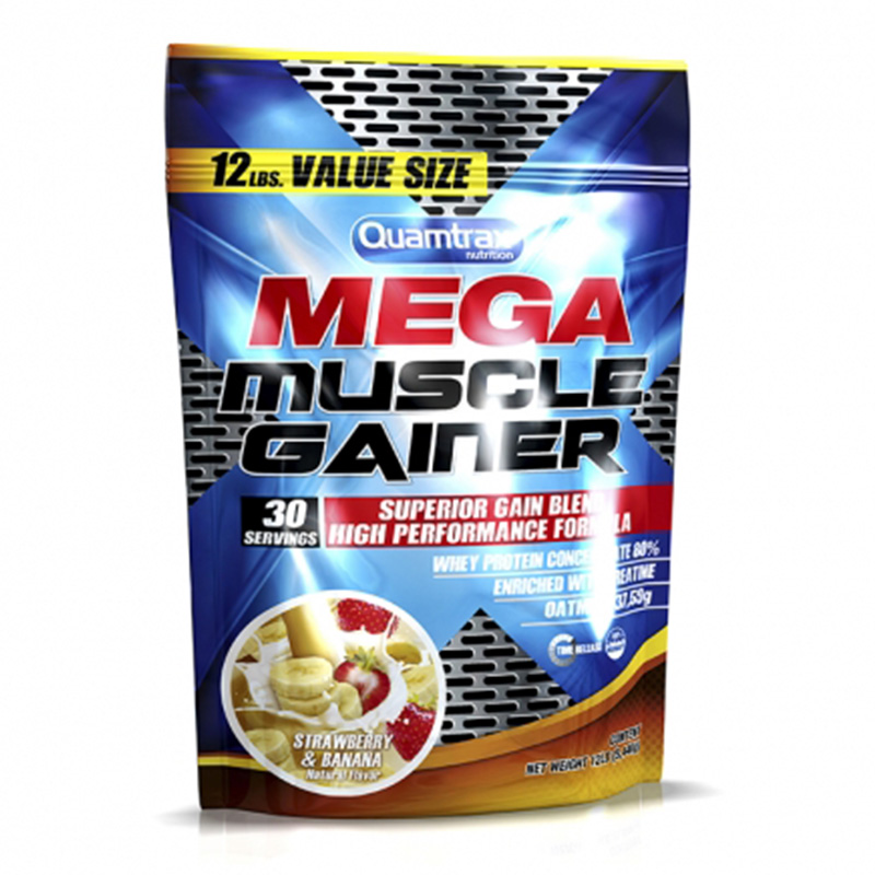 Quamtrax Mega Muscle Gainer New 12 Lbs Best Price in UAE