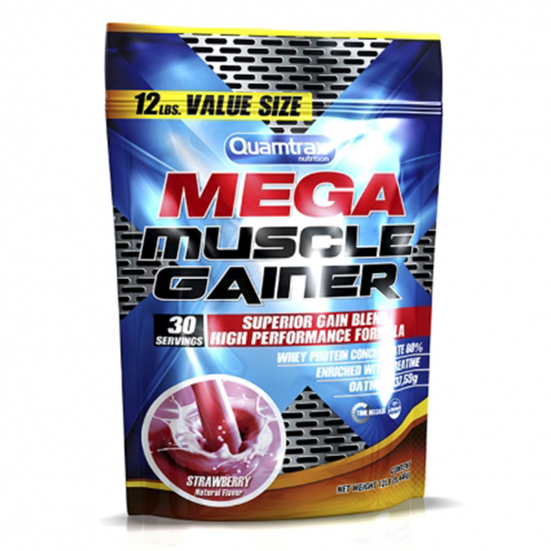 Quamtrax Mega Muscle Gainer New 12 Lbs Best Price in UAE