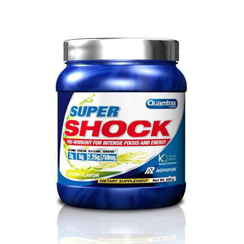 Quamtrax Pre Workout Super Shock Preworkout 500G